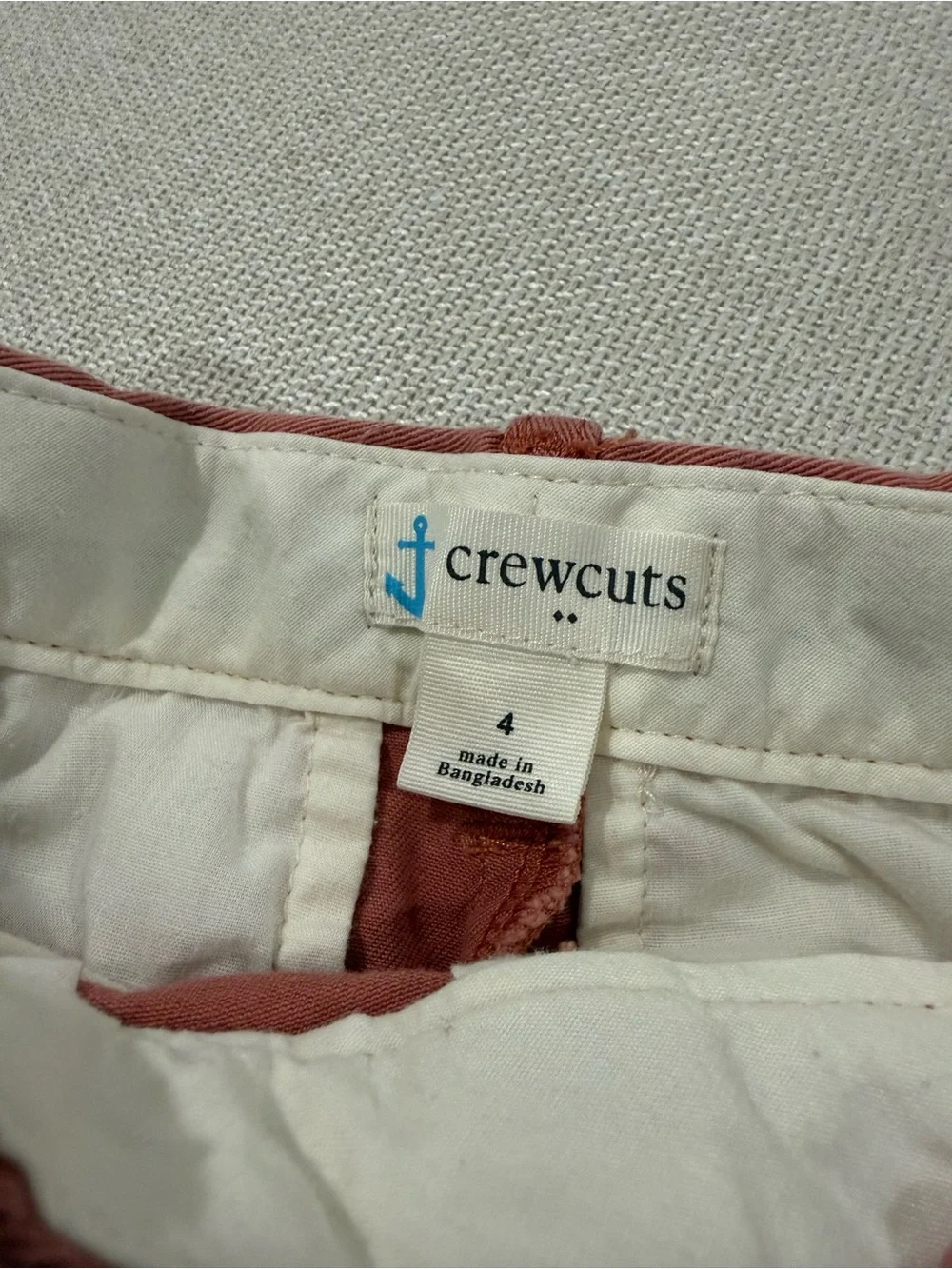 Crewcuts Boys Chino Shorts in Rust